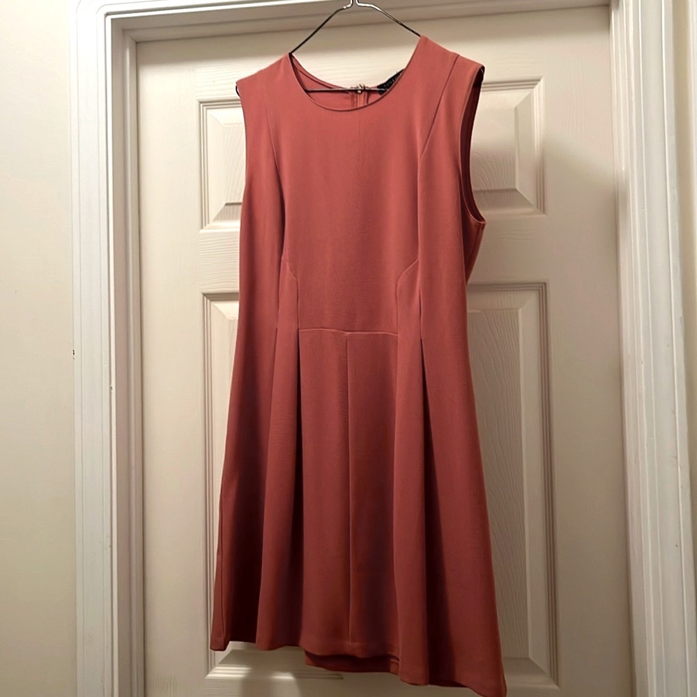 Coral dress